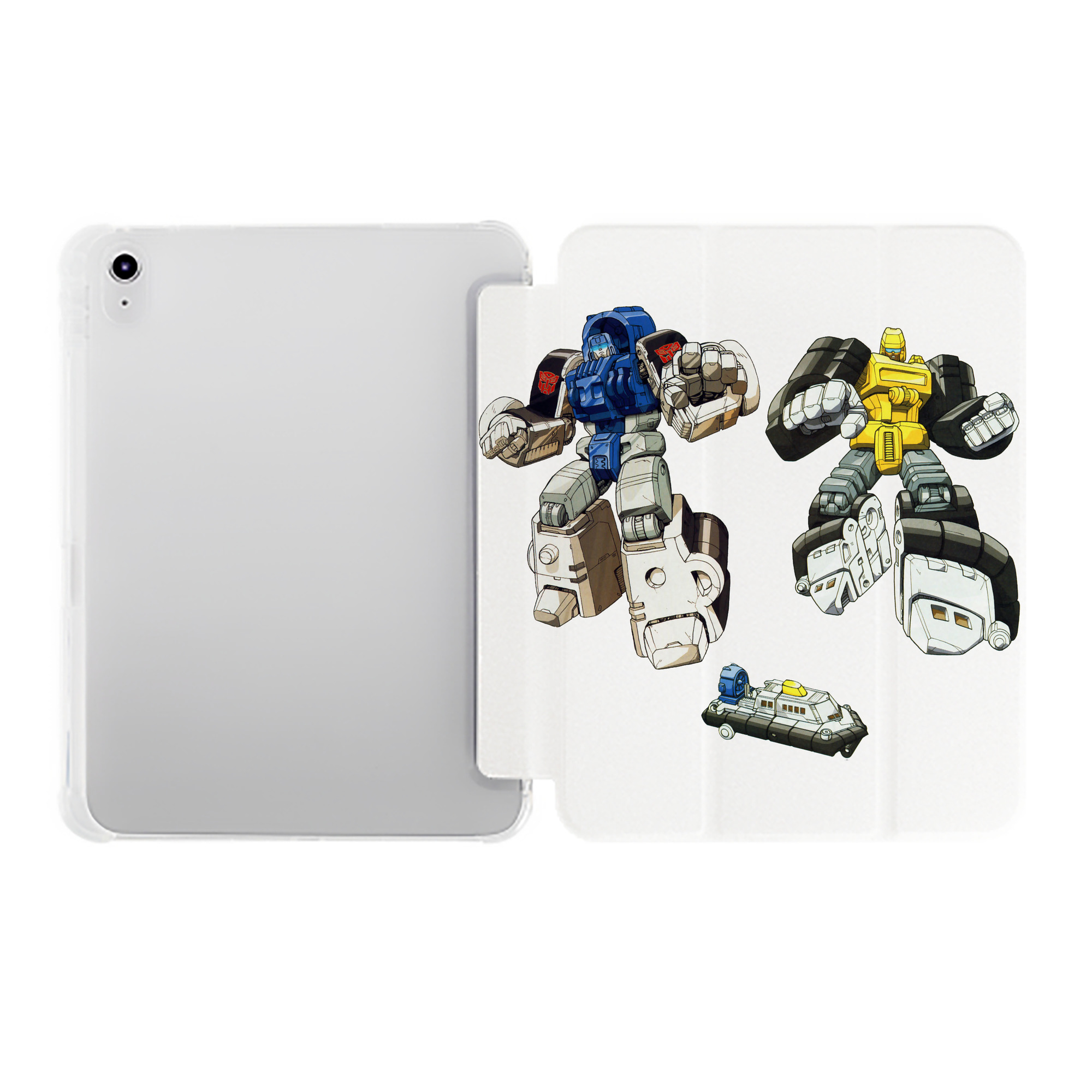 （画像用）  IPad ケース ペン収納付き 三つ折りスタンド PUレザー×シリコン 対応機種9.5/10.5/10.9インチ
